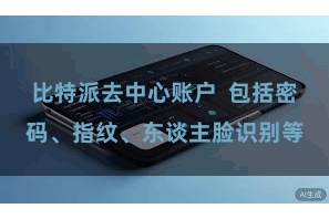 比特派去中心账户 包括密码、指纹、东谈主脸识别等