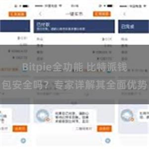 Bitpie全功能 比特派钱包安全吗？专家详解其全面优势