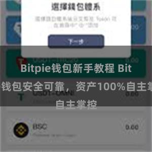 Bitpie钱包新手教程 Bitpie钱包安全可靠，资产100%自主掌控