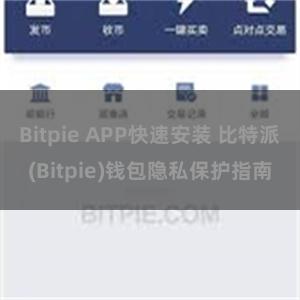 Bitpie APP快速安装 比特派(Bitpie)钱包隐私保护指南