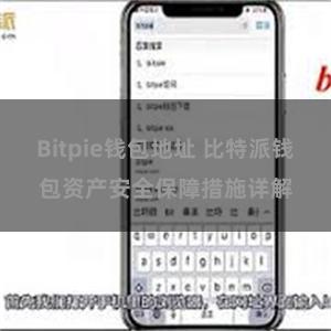 Bitpie钱包地址 比特派钱包资产安全保障措施详解