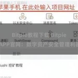Bitpie教程下载 Bitpie APP官网：数字资产安全管理利器