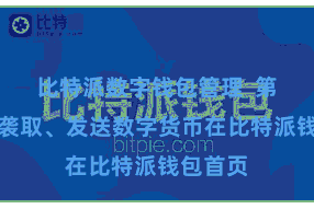 比特派数字钱包管理  第四步：袭取、发送数字货币在比特派钱包首页