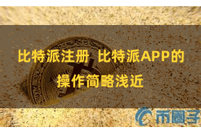 比特派注册  比特派APP的操作简略浅近