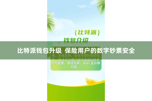 比特派钱包升级  保险用户的数字钞票安全